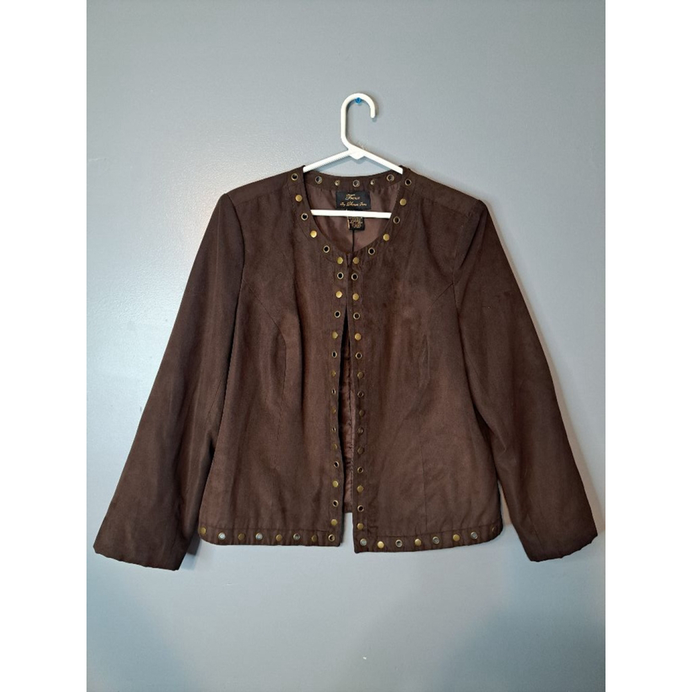 Women's Trent by Theresa Liu Jacket L Brown